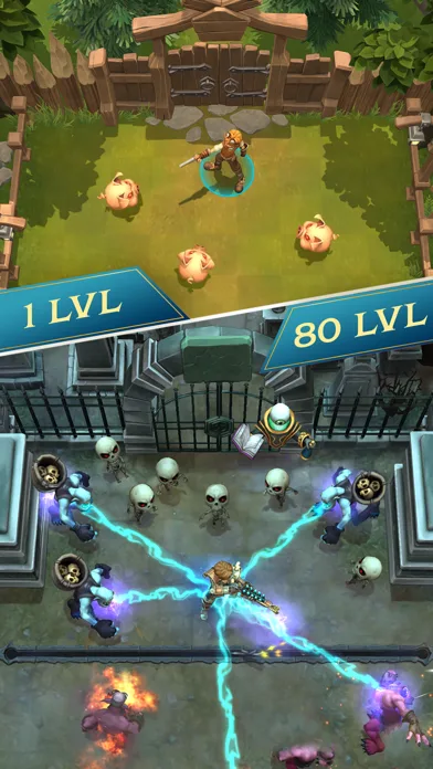 Heroics－Fantasy Fable Idle RPG screenshot 2
