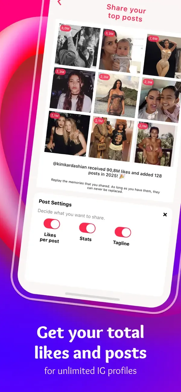Top Nine 2025 for Instagram screenshot 2