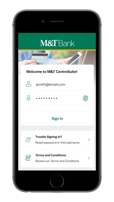 M&T CentreSuite screenshot 1