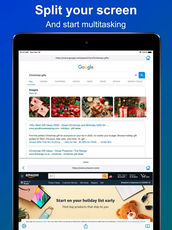 Split View Multitasking Screen screenshot 4