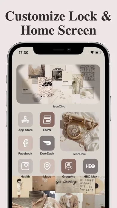 IconChic-Aesthetic Icons Theme screenshot 1