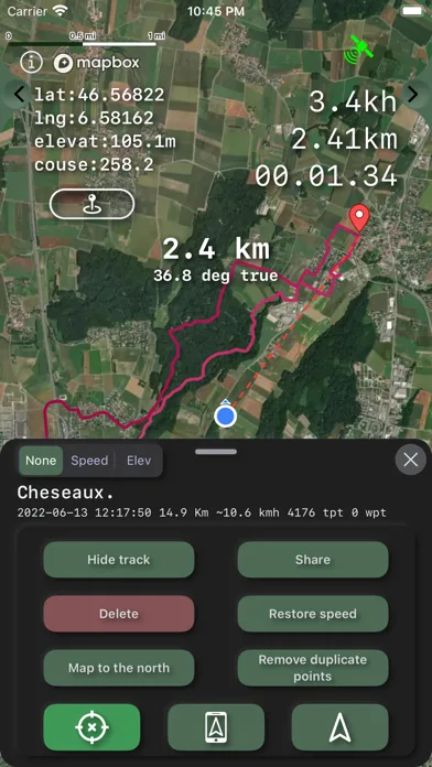 GPS Tracker: Offline Maps, GPX screenshot 2