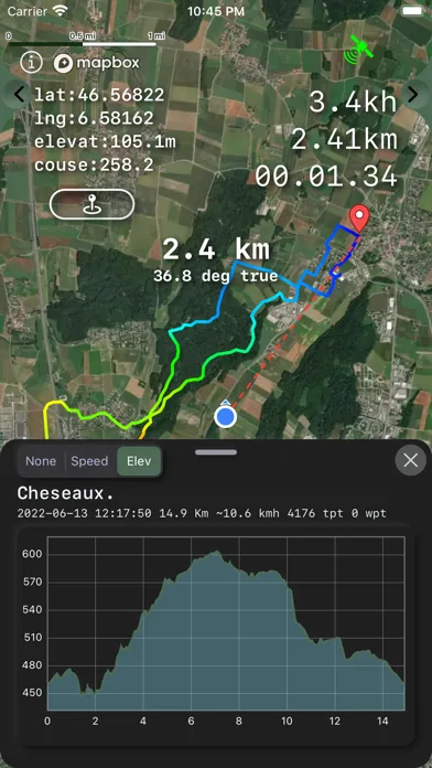 GPS Tracker: Offline Maps, GPX screenshot 3