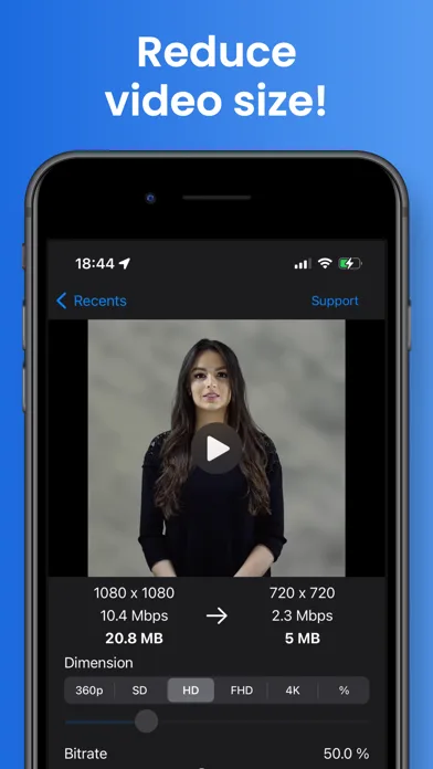 Compress Video - Shrink Size screenshot 2