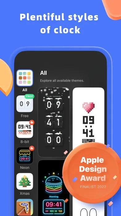 MD Clock - Flip Clock screenshot 1