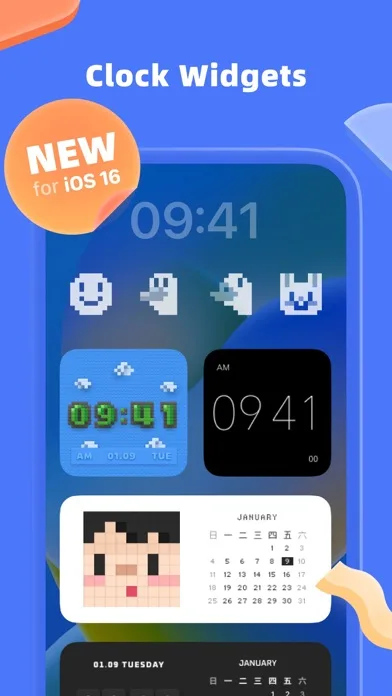 MD Clock - Flip Clock screenshot 2
