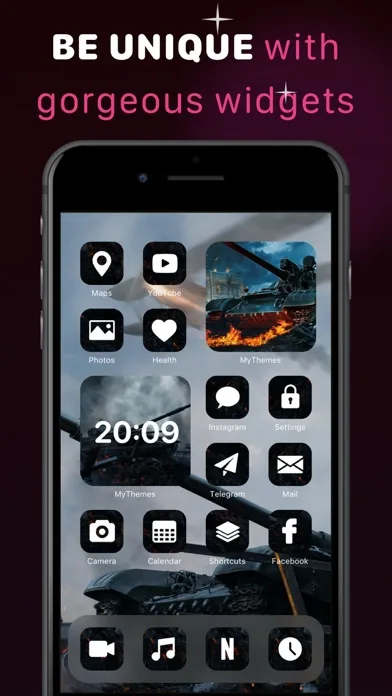 Themes Widgets Icon, Screen 14 screenshot 4