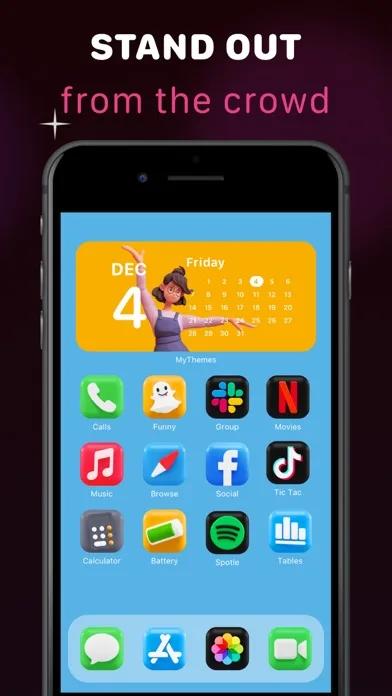 Themes Widgets Icon, Screen 14 screenshot 5