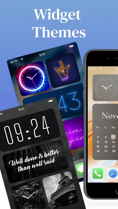 Lock Screen Widgets App screenshot 1