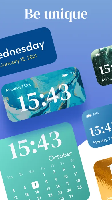 Lock Screen Widgets App screenshot 4
