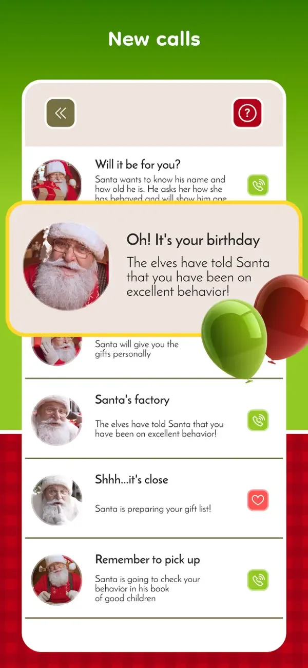 Santa Video Call – Fake Chat screenshot 3