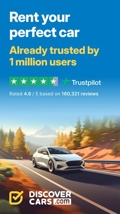 DiscoverCars－Car Rental & Hire screenshot 1