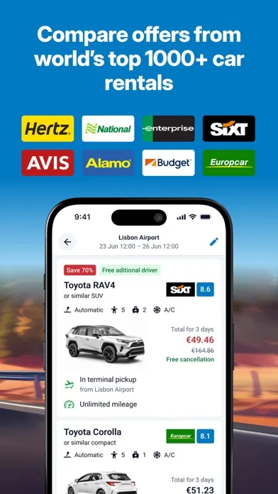 DiscoverCars－Car Rental & Hire screenshot 2