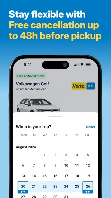 DiscoverCars－Car Rental & Hire screenshot 4