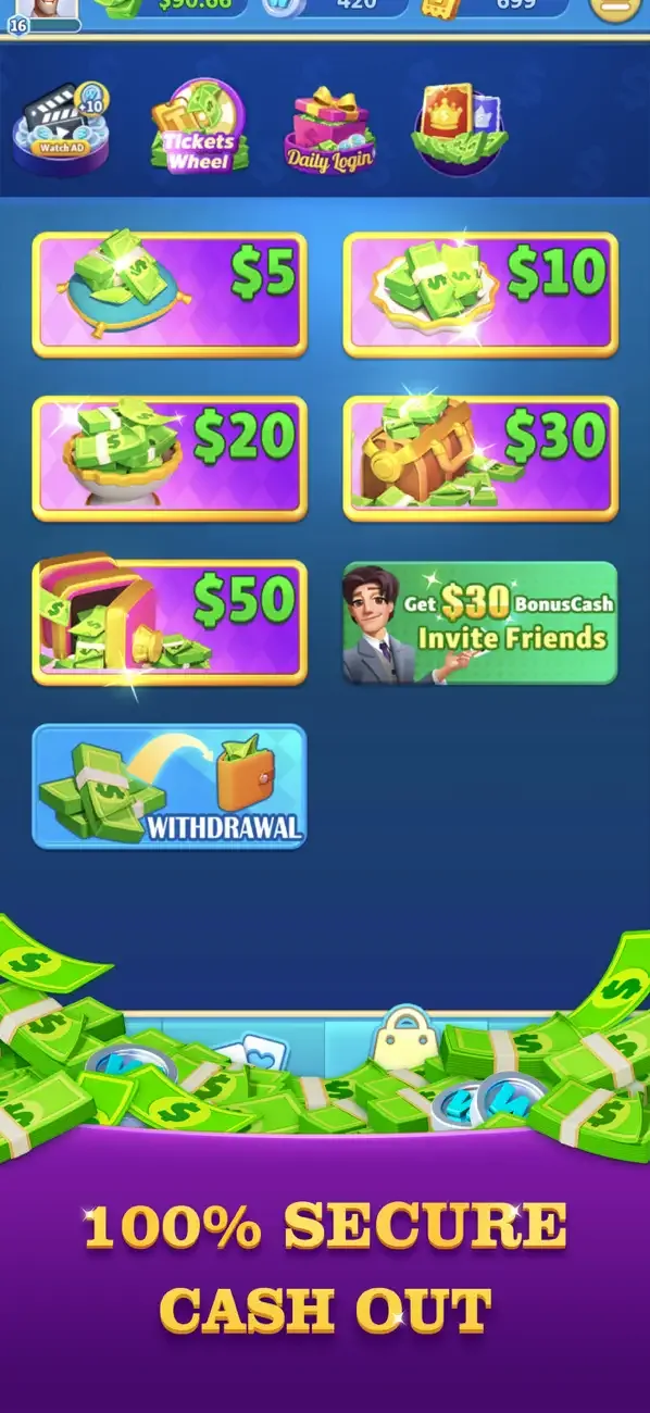 Solitaire Arena - Win Cash screenshot 2