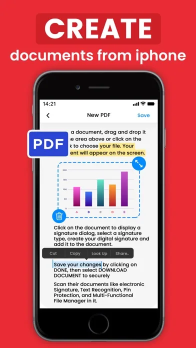 PDF - Scanner, Reader & Editor screenshot 2