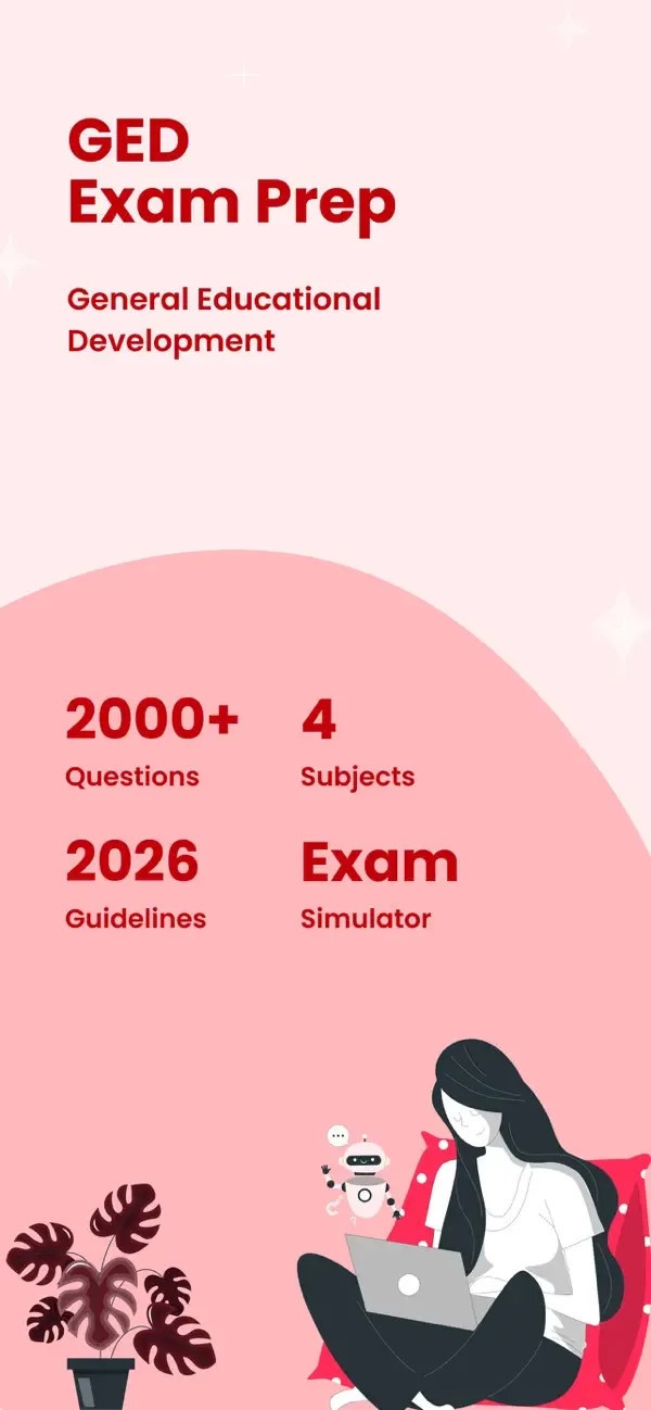 GED® Practice Test Prep 2026 screenshot 1