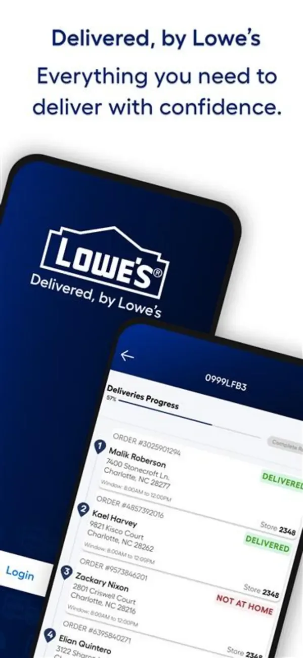 Delivered, by Lowe's screenshot 2