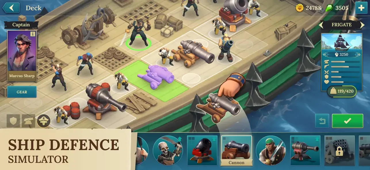 Pirate Ships・Build and Fight screenshot 2