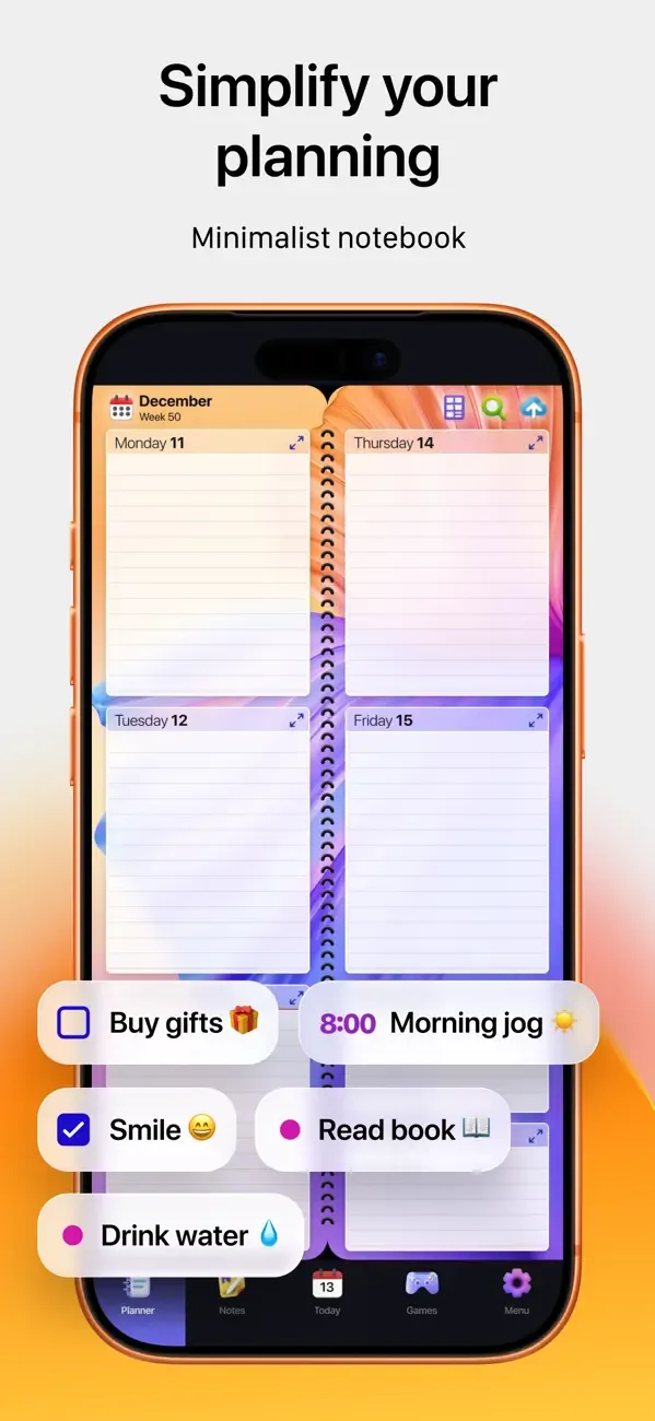 Pocket Planner, Calendar, Note screenshot 1