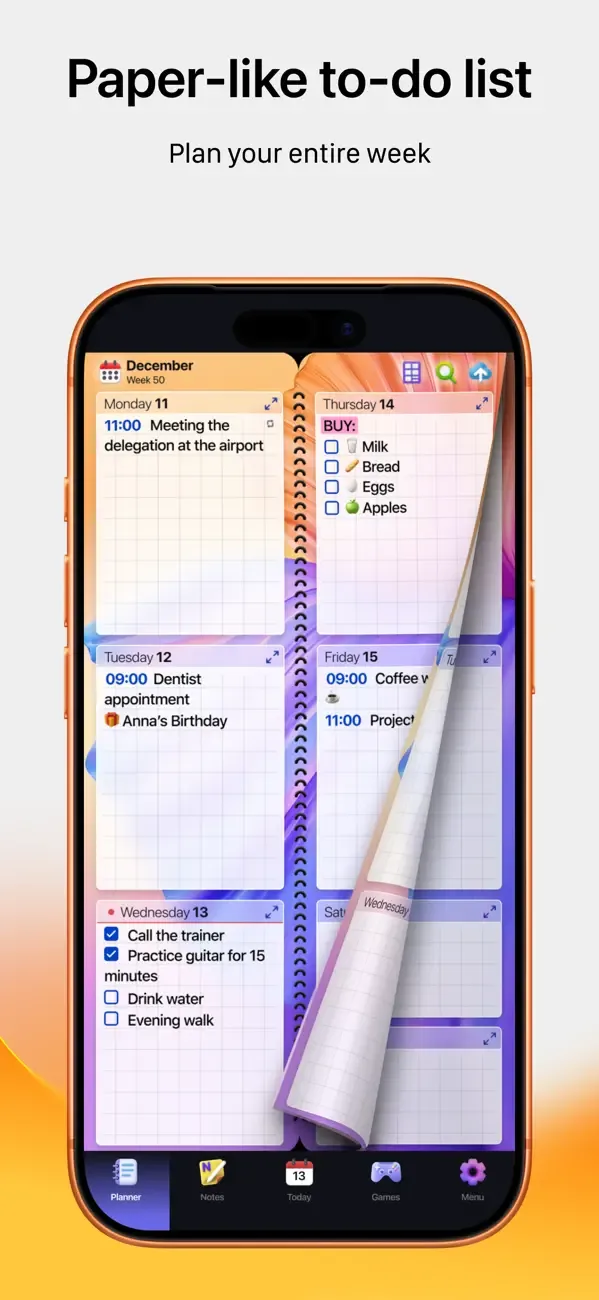 Pocket Planner, Calendar, Note screenshot 2