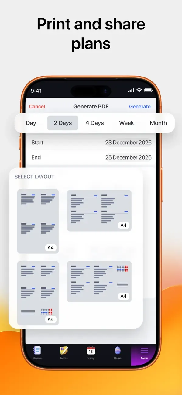 Pocket Planner, Calendar, Note screenshot 5