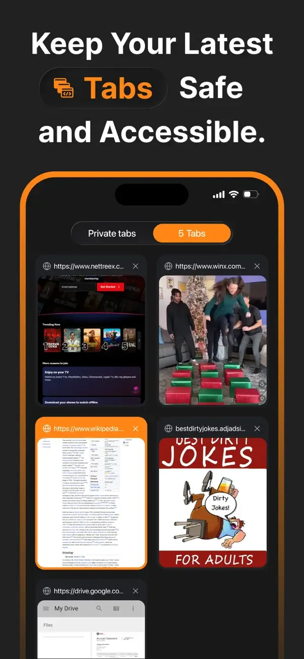 Browser Pro Fast & Secure screenshot 5