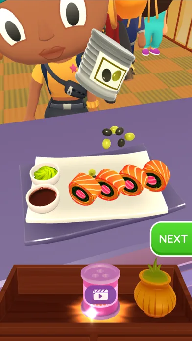 Sushi Roll 3D - ASMR Food Game screenshot 3