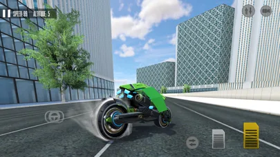 Flying Moto Pilot Simulator screenshot 2