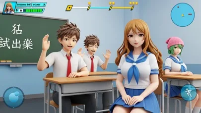 Anime Girl High School Life screenshot 4
