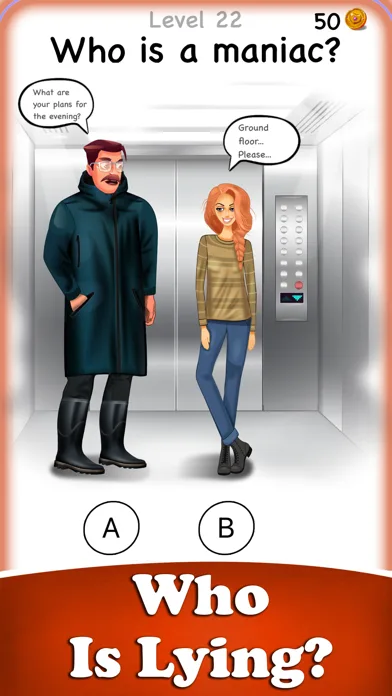 Who is Lying? Brain Riddles screenshot 2