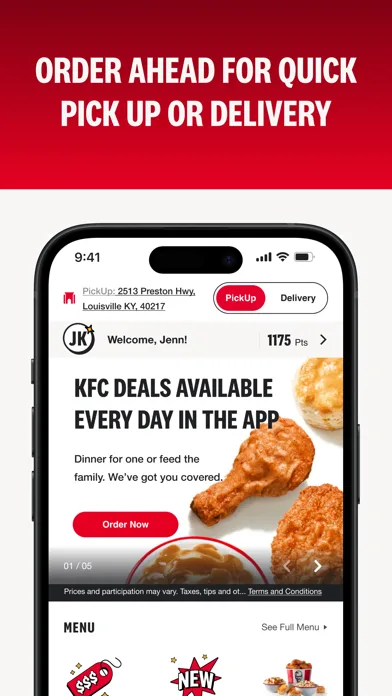 KFC US - Ordering App screenshot 3
