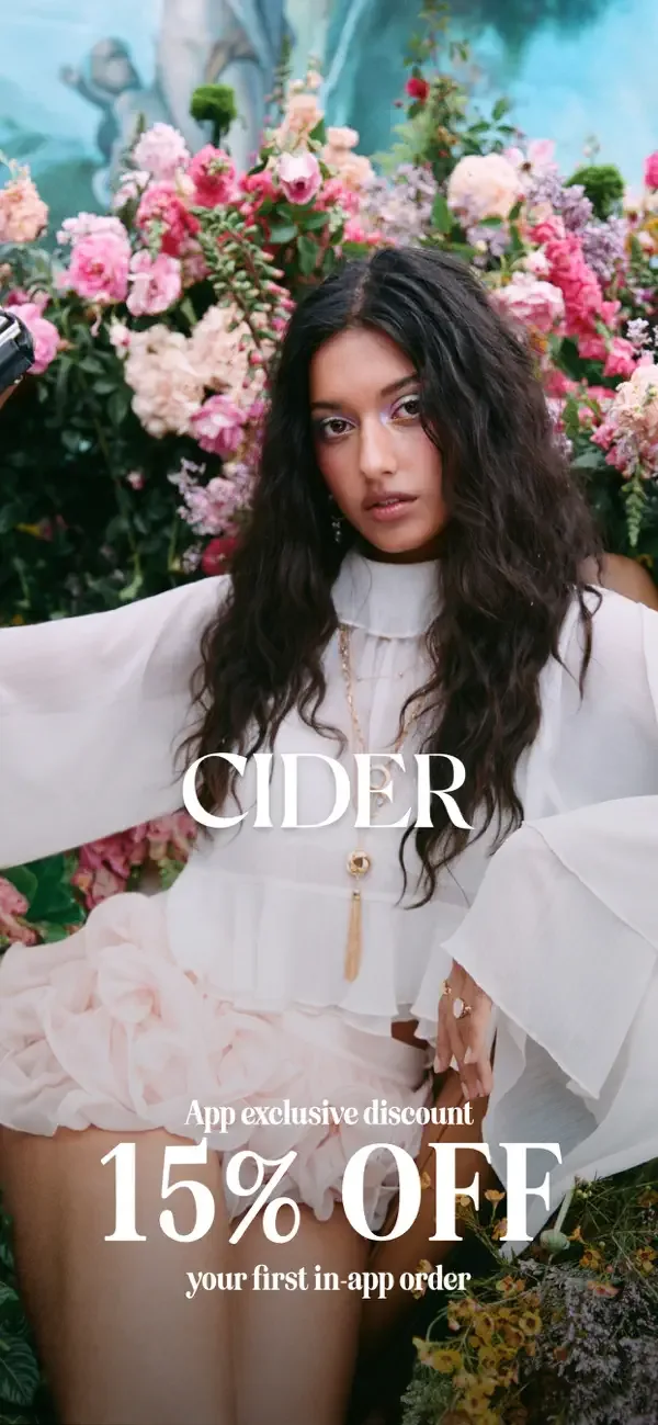 CIDER - Clothing & Fashion screenshot 1