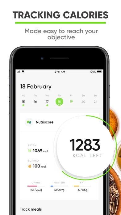 Nutrition Coach: Food tracker screenshot 1
