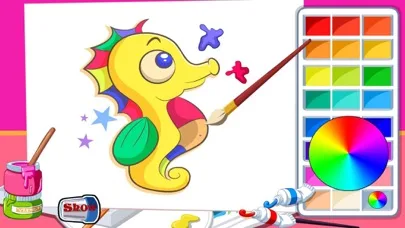 Coloring games - Drawing game screenshot 1