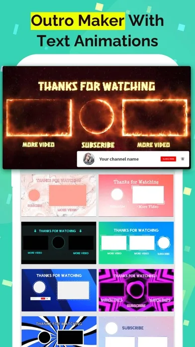 Hype Text - YT Intro Maker screenshot 2