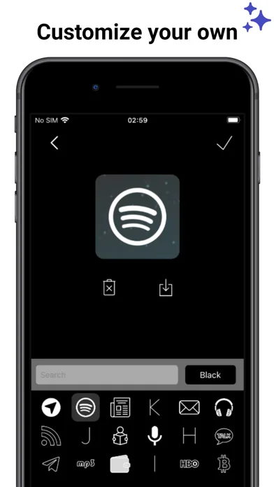 App Icons & Transparent Theme screenshot 3
