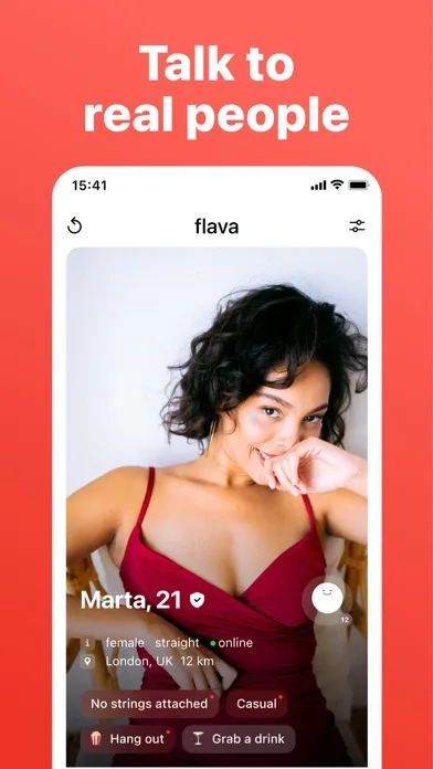 Flava: Casual Dating & Chat screenshot 2