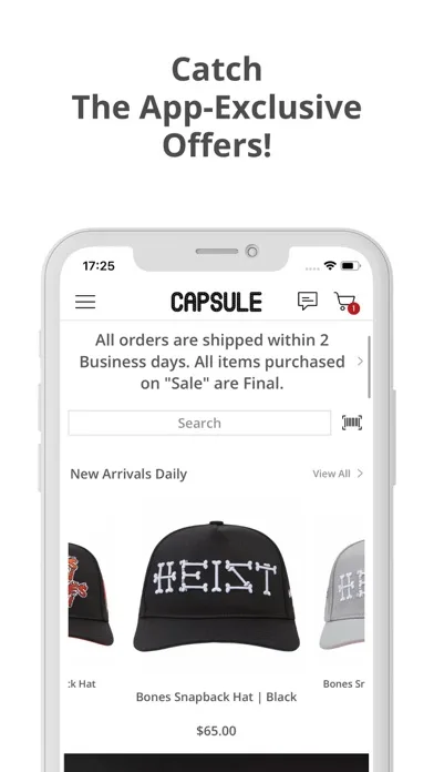 Capsule Clothing Store screenshot 1