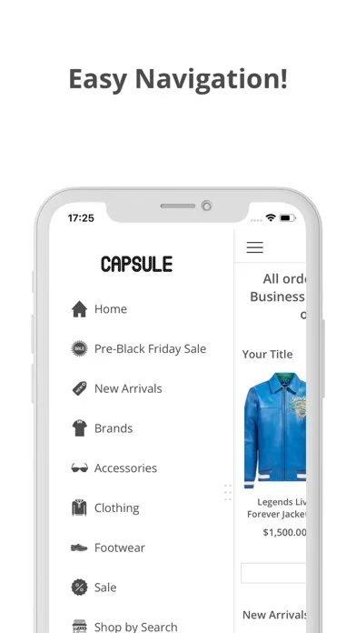 Capsule Clothing Store screenshot 4