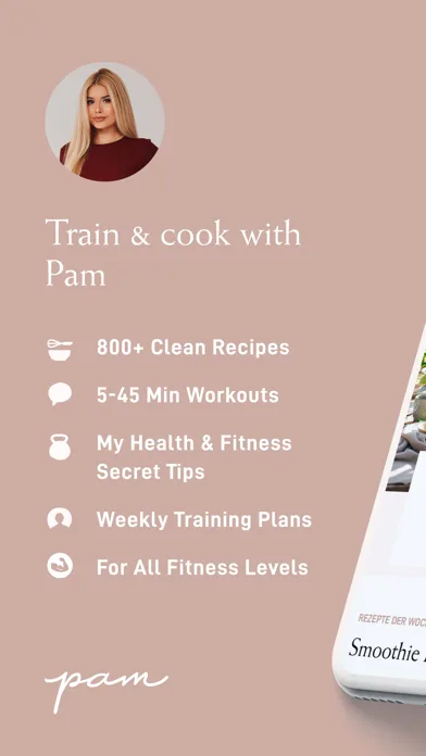 Pam Fitness & Food screenshot 1