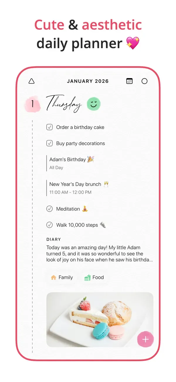 2026 Planner & Agenda - Floret screenshot 1