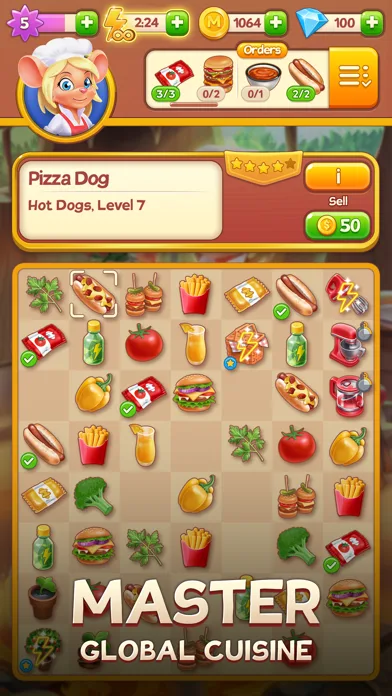 Merge Inn - Tasty Match Puzzle screenshot 4