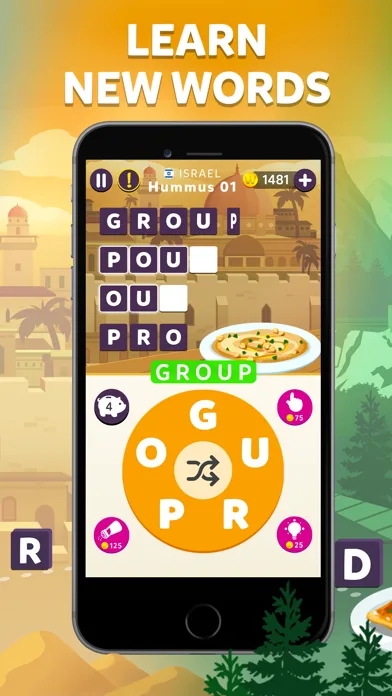 Wordelicious - Fun Word Puzzle screenshot 2
