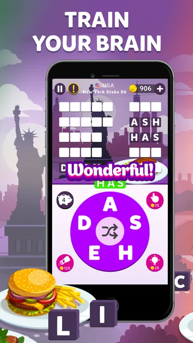 Wordelicious - Fun Word Puzzle screenshot 4