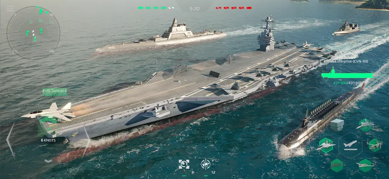Modern Warships: Naval Battles screenshot 1