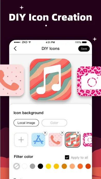 MyICON Changer – Icon Themer screenshot 4