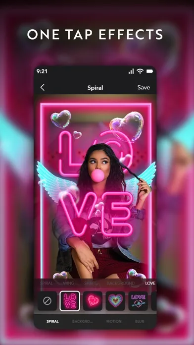 NeonArt: Neon Background Maker screenshot 1