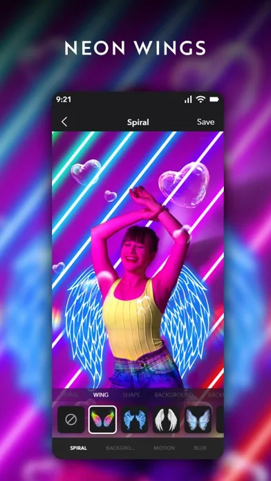 NeonArt: Neon Background Maker screenshot 3