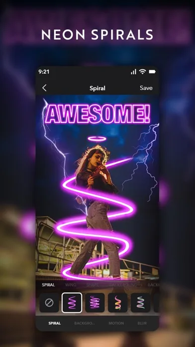 NeonArt: Neon Background Maker screenshot 5